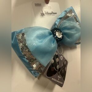 NEW Cinderella Disney princess bow that can be added to Minnie ears. Gift.